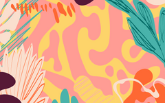 Pink Doodle