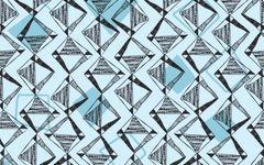 Diamond Shape Pattern Sky Blue BG Seamless