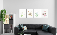 Flowers and Butterflies