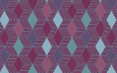 Geo Diamond Violet BG Seamless