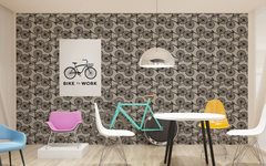 Bicycle Gray BG Seamless