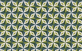 Geo Polygon Green BG Seamless
