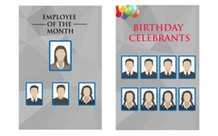 Magnetic Wall - Employee Board