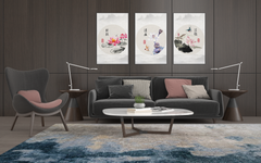 Oriental Pink Flower