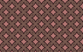 Round Chain Link Pattern Rose Pink BG Seamless
