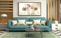 2 Watercolor Flowers