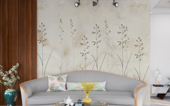 Field Grass on Marble