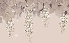 Flowing White Flowers