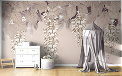 Flowing White Flowers