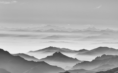 The Black and Mountain