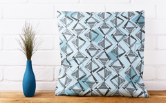 Print Seamless Pattern on Throw Pillow