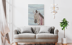 Zebra Colored Stripes