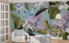 Floral Spring in blue