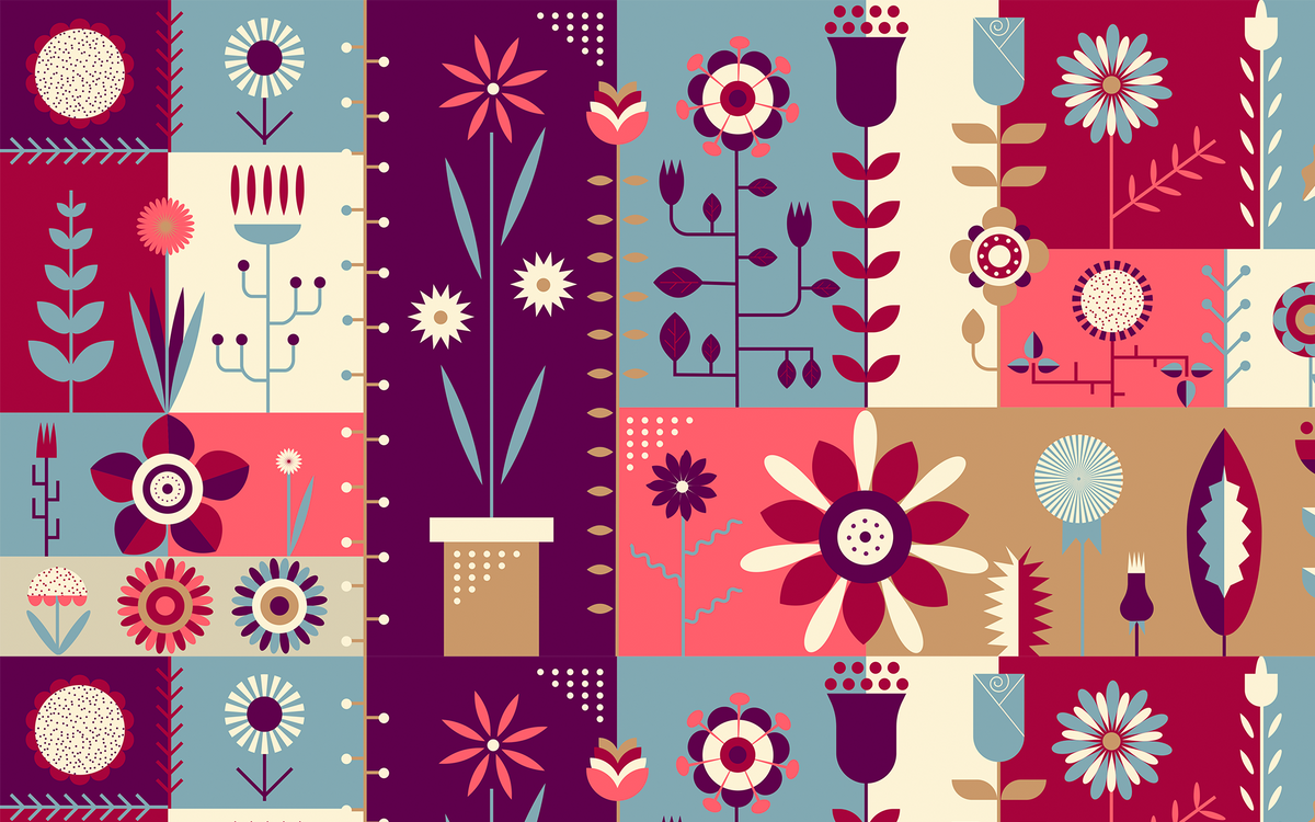 Abstract Flower