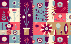 Abstract Flower