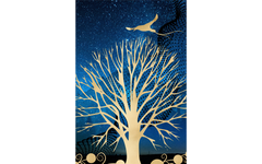 Midnight Golden Tree