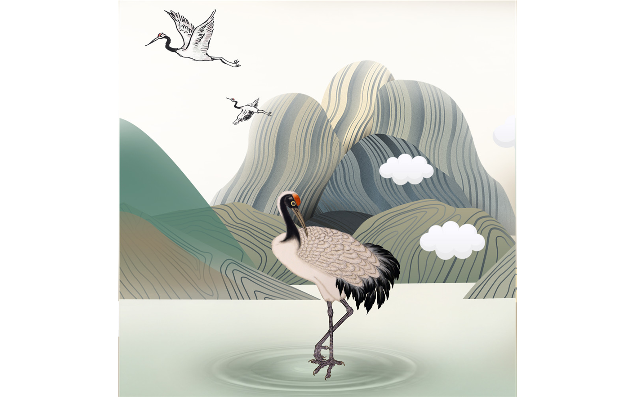 Oriental Crane