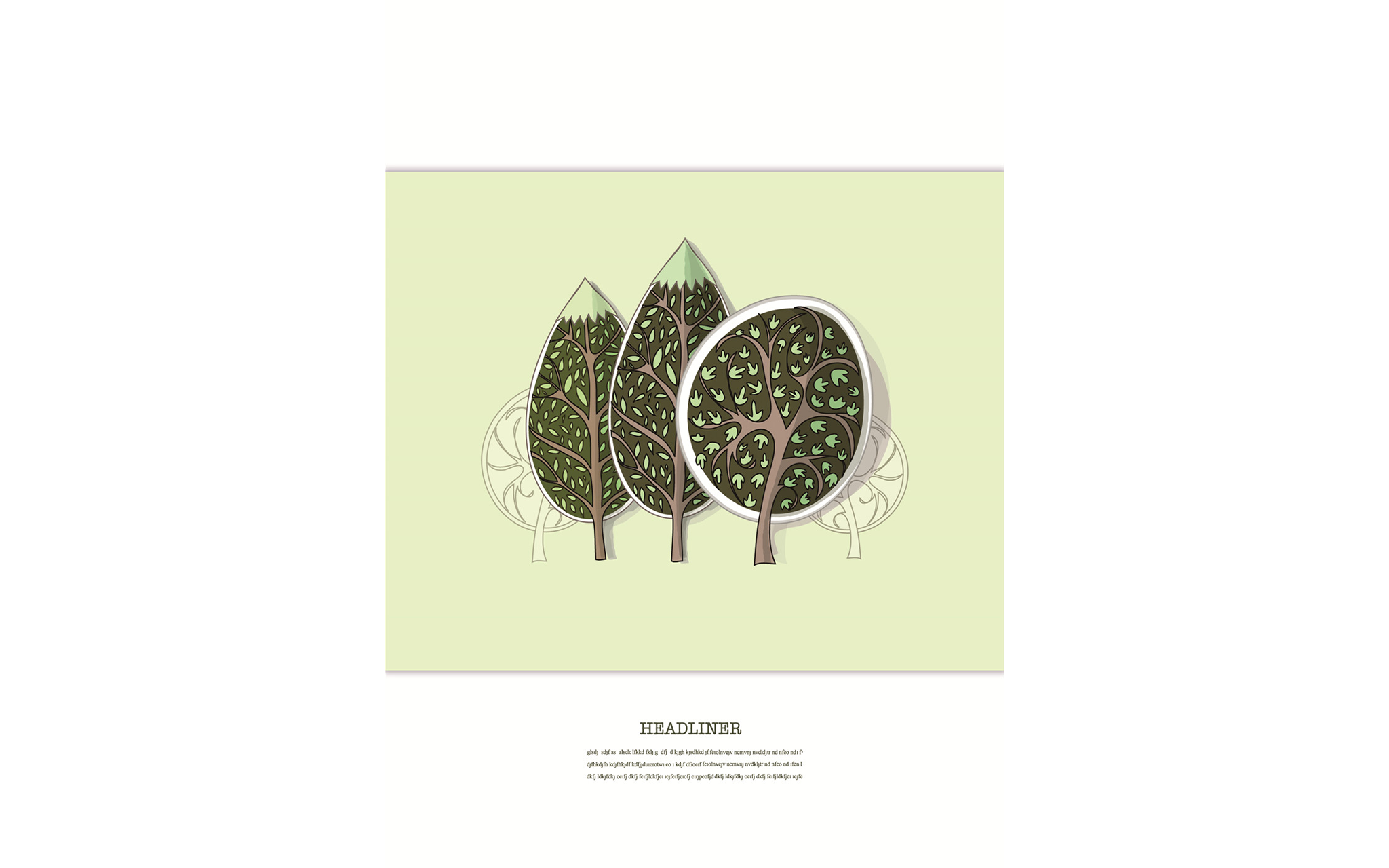Trees within Leaves