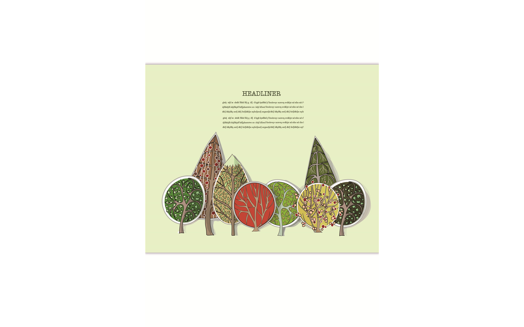 Trees within Leaves