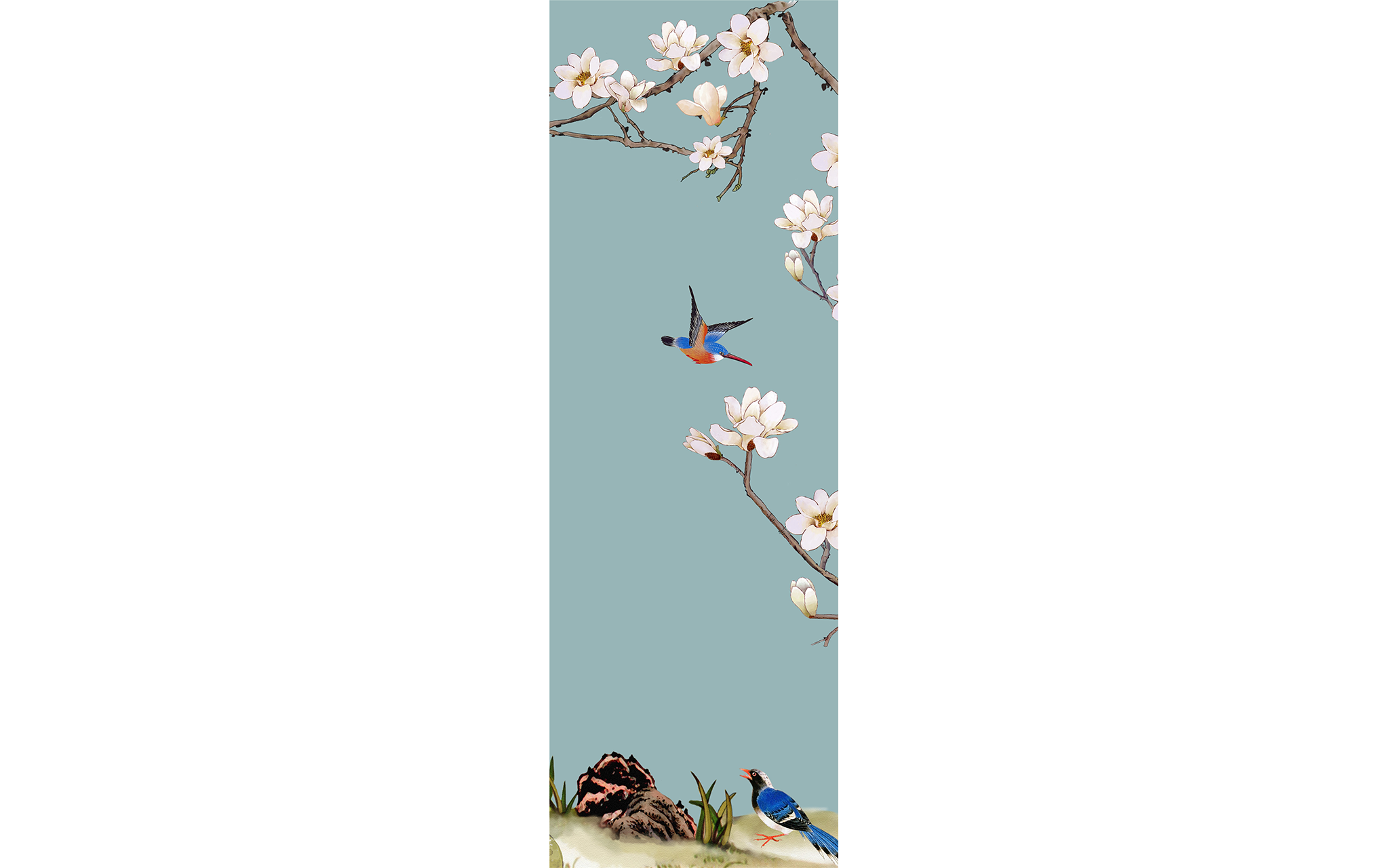 Blue Small Birds
