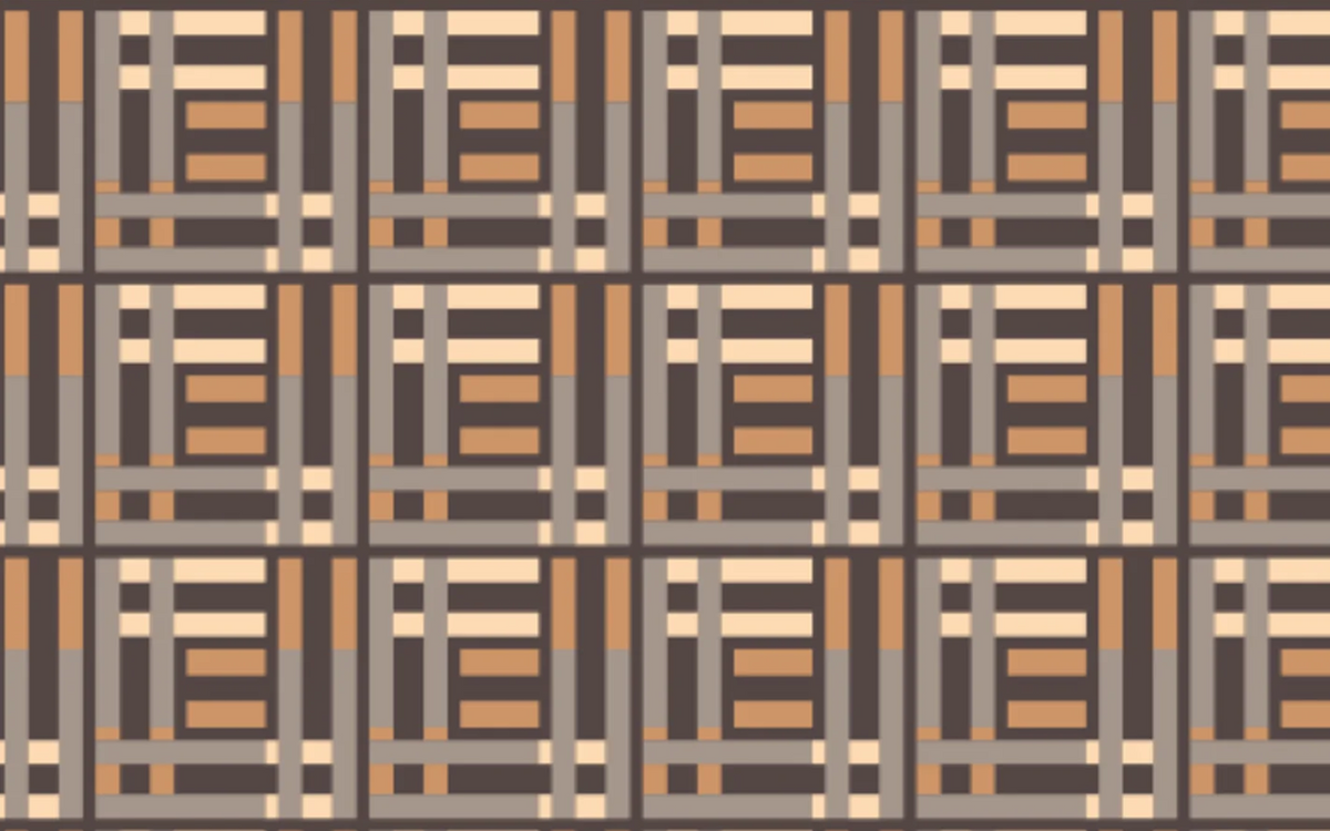 Abstract Bar Patterns Brown BG Seamless