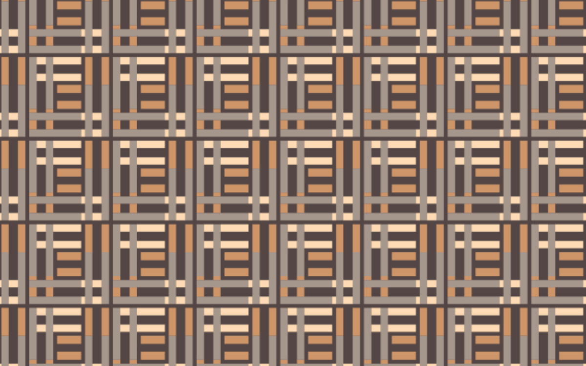 Abstract Bar Patterns Brown BG Seamless