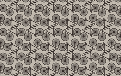 Bicycle Gray BG Seamless