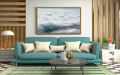 Blue Layer Mountain