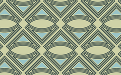 Curved Triangle Pattern Light Blue BG Seamless