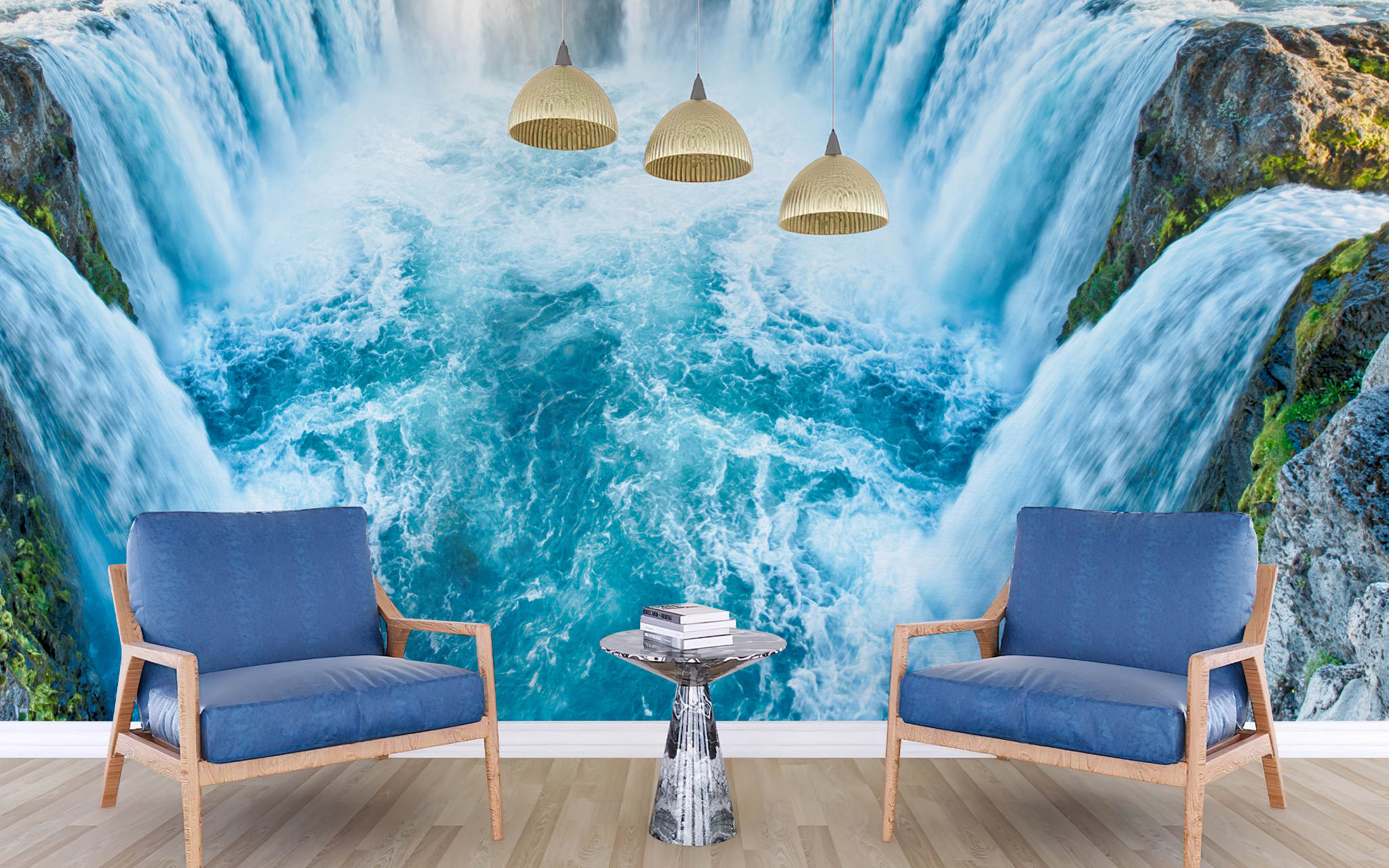 Blue Waterfalls