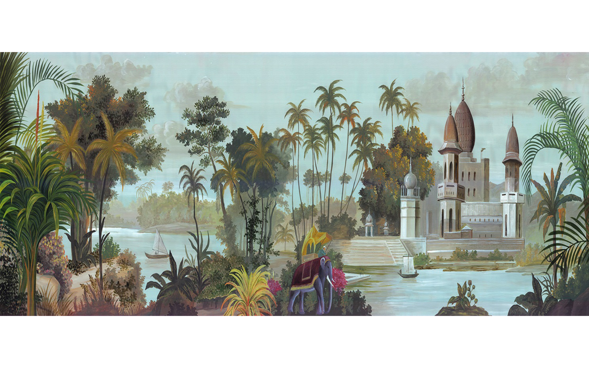 Forest in Sacred River