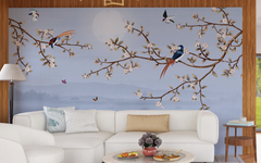 Flowers, Birds and Branches