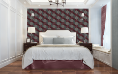 Burgundy and Grey Matrix