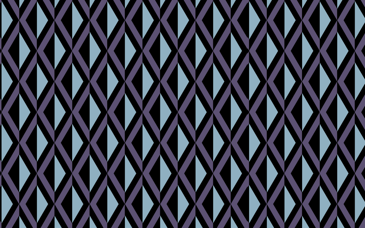 Geo Diamond Blue BG Seamless
