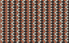 Geo Polygon Orange BG Seamless