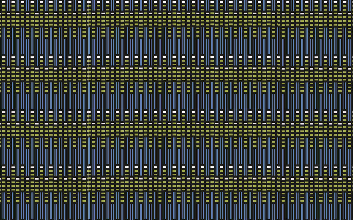 Vertical Stripes Blue BG Seamless