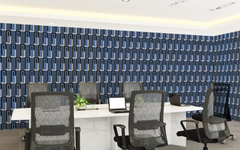 Blue Repeating Tile Pattern/Seamless