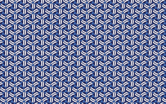 Geometric Blue BG Seamless