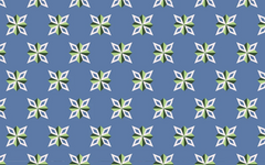 Geo Polygon Blue BG Seamless