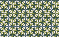 Geo Polygon Green BG Seamless