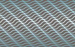 Gradient Waves Pattern Gray BG Seamless