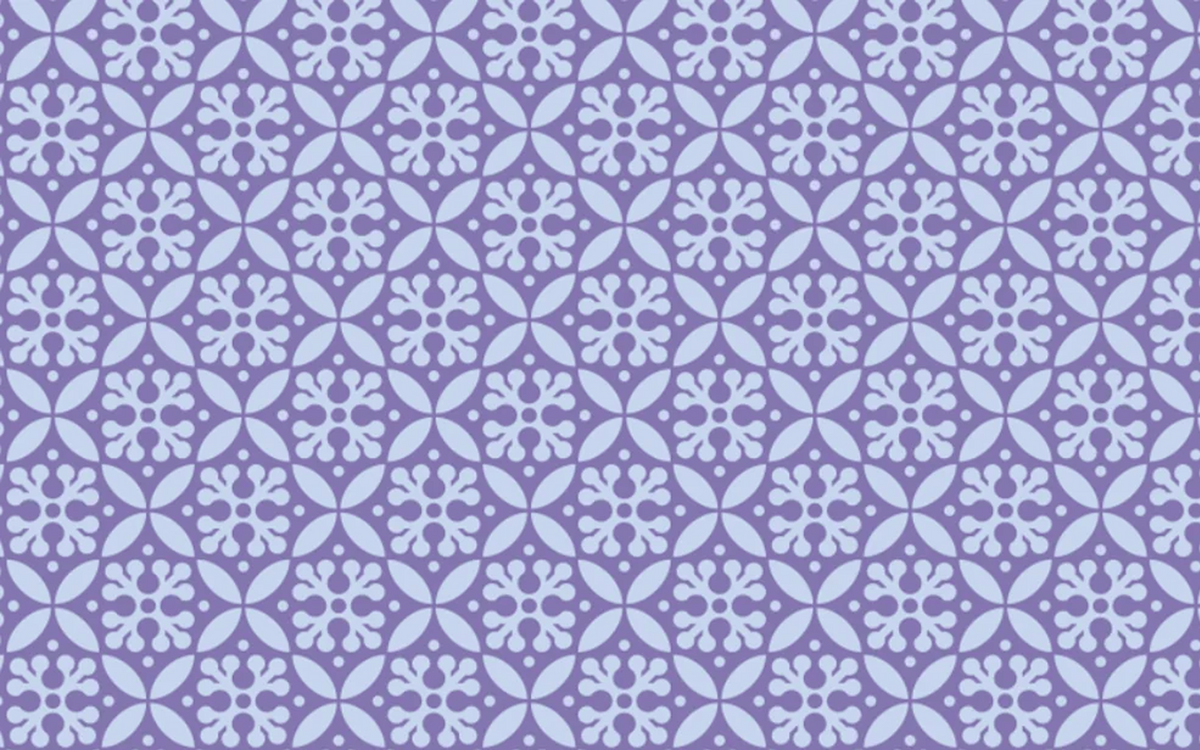 Leaves Light Purple Pattern Seamless