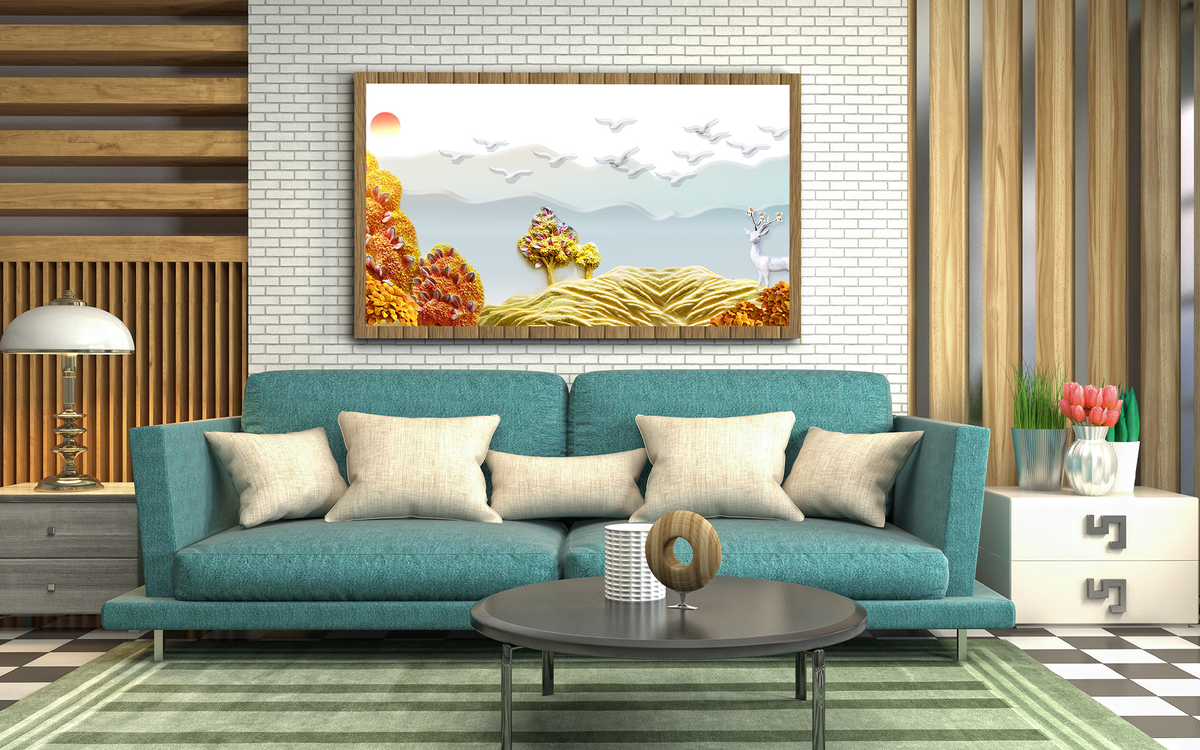 Orange Tree in 3D