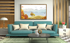 Orange Tree in 3D