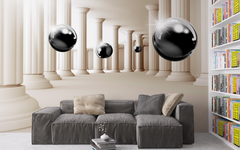 The Floating Black Sphere