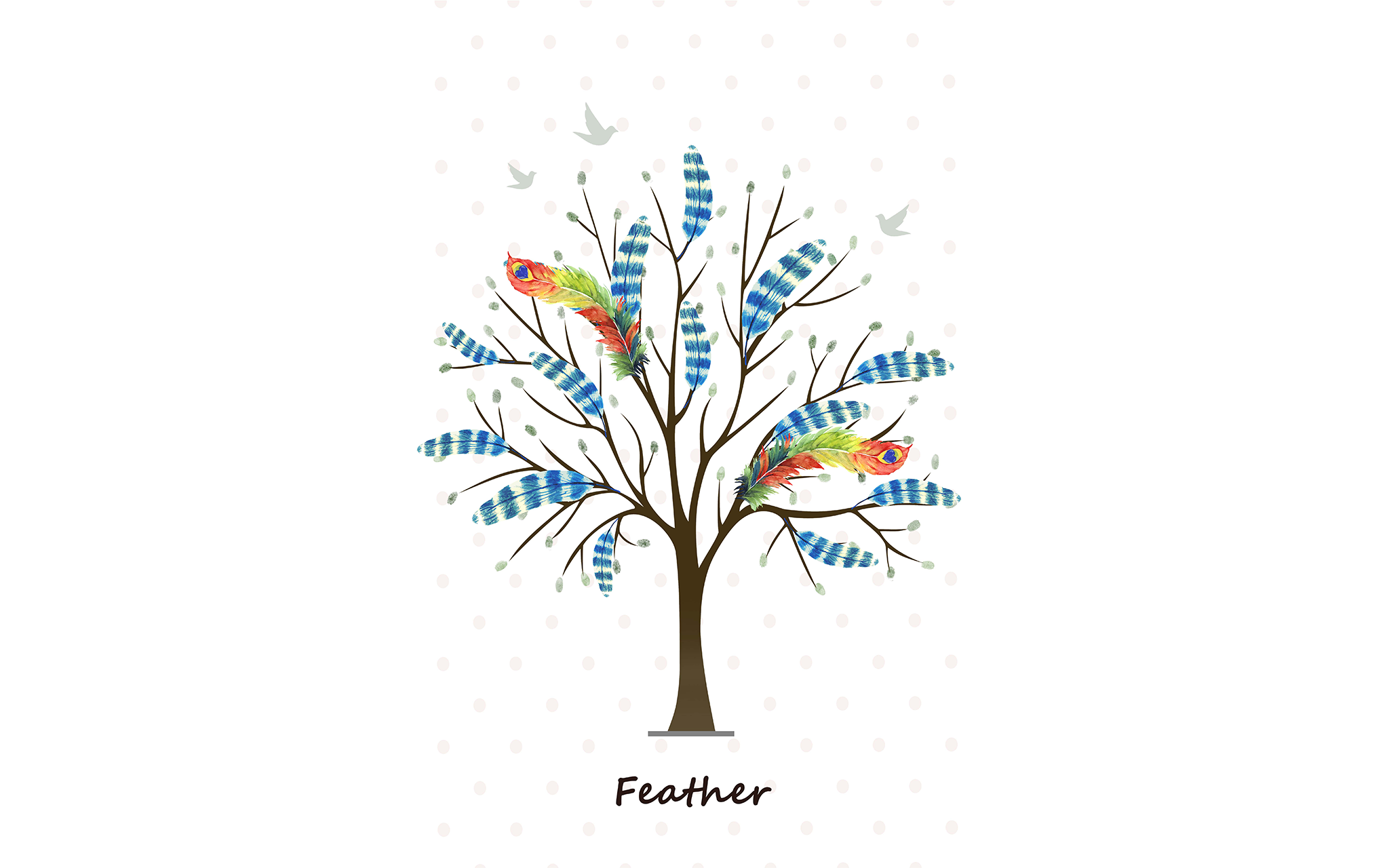 Peacock Feather Tree