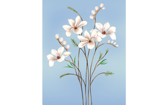 Flowers and Branches