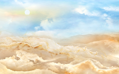Yellow Marble Sky