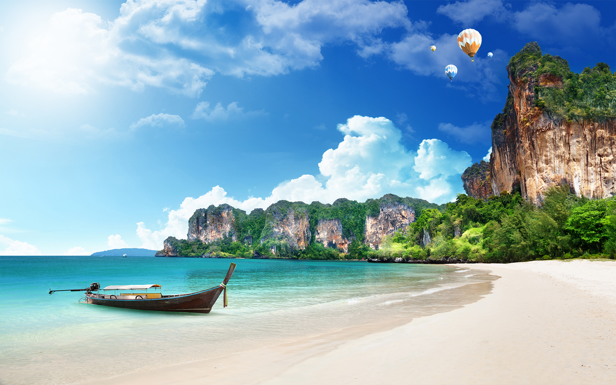 Summer Vacation Landscape