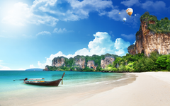Summer Vacation Landscape